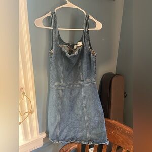 Reformation Blue Denim Dress